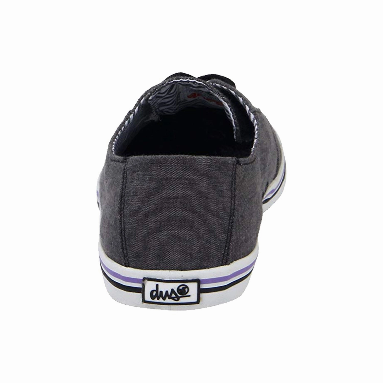 Best Toe Cap Skate Shoes Women's DVS Shoes Benny Black/Chambray/Canvas