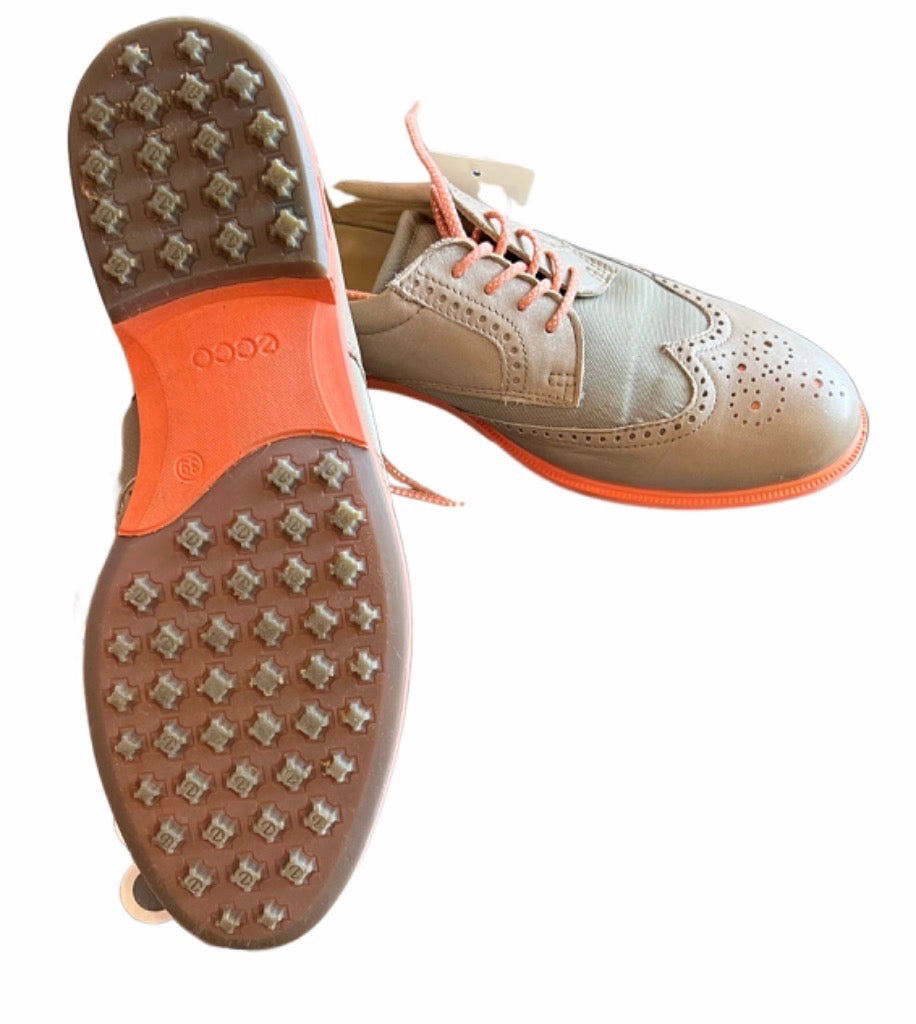 Lambda Golf Shoes Women's ECCO Classic Golf Hybrid Shoes Size 8-8.5 MSP $190