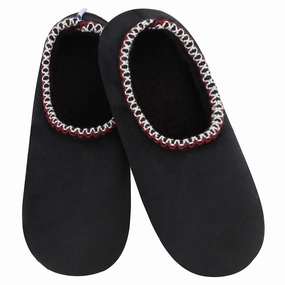 Duckie Slippers Women Slippers, Fuzzy Nonslip, Lightweight  Slippers Solid Black