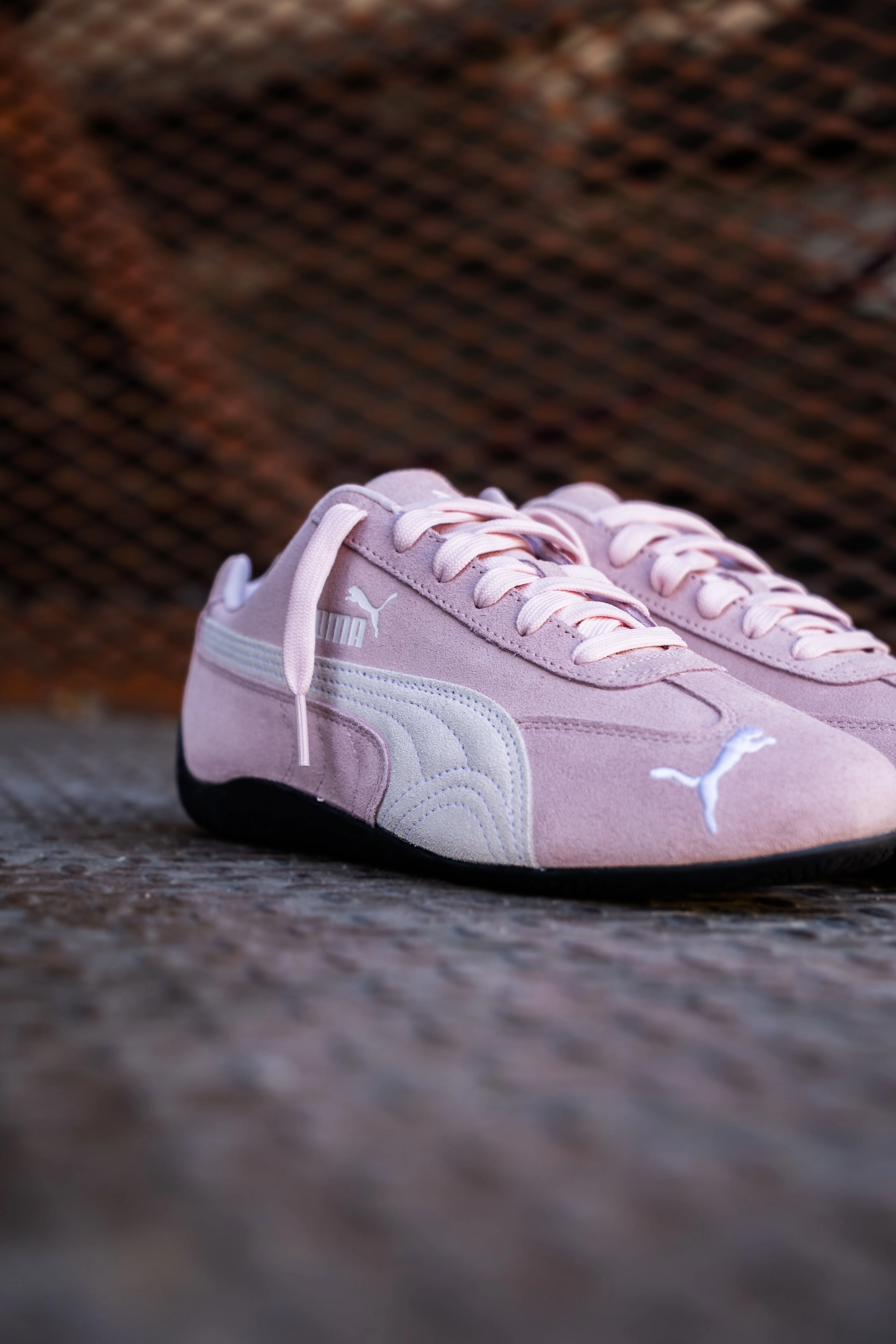 Womens Puma Speedcat OG (Whisp Of Pink/Puma White) Best Sneakers For City Walking