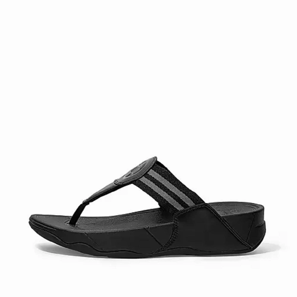 Fitflop Women's Walkstar Webbing Toe-Post Sandals Fisherman Sandals Leather