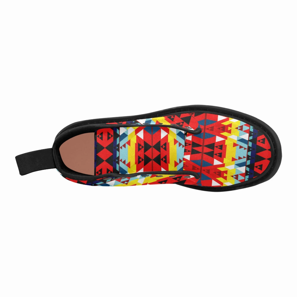 Writing on Stone Enemy Retreat Boots for Women (Black) Styles Of Boots