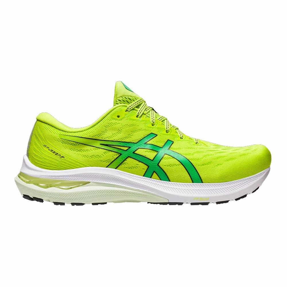 Men's Asics GT-2000 11, Lime Zest/Black, 11.5 D Medium Asics Weightlifting Shoes Heel Height