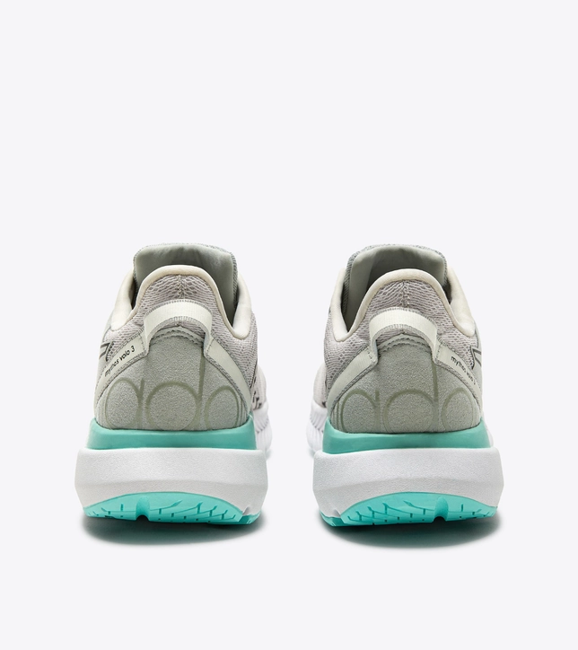 Best Running Shoes With Good Cushion Diadora Womens Mythos Blueshield Volo 3- Aruba Blue/Blue Opal (101.179088-D0503)