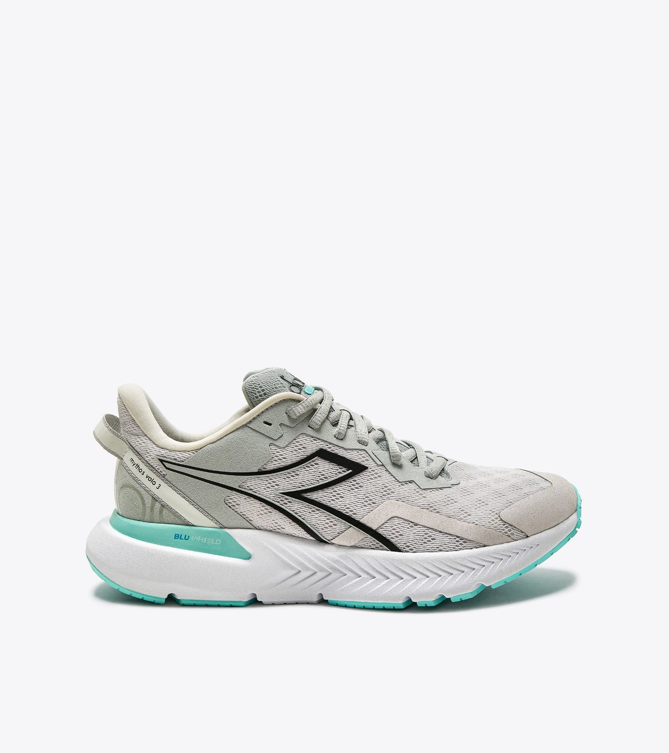 Roav Fresh Foam Sportstyle Running Shoes Diadora Womens Mythos Blueshield Volo 3- Aruba Blue/Blue Opal (101.179088-D0503)