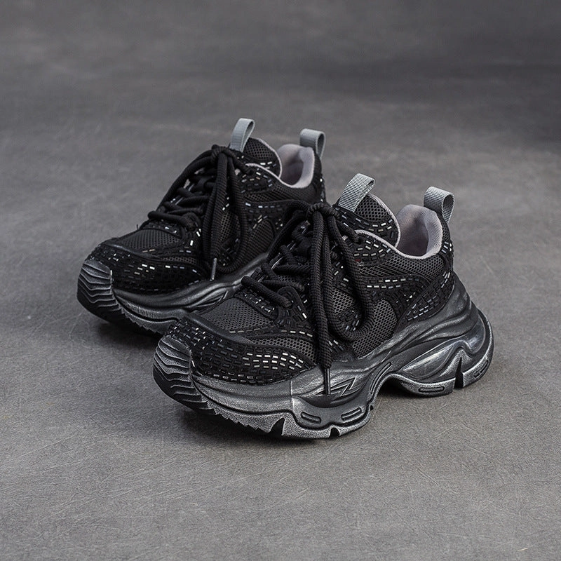 Madewell Sneakers Women's Fashion Breathable Chunky Platform Sneakers