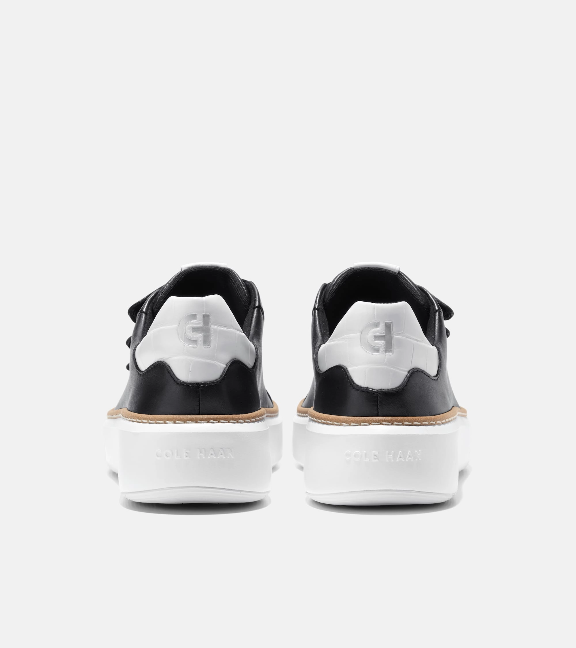 Cole Haan Women's GrandPr Topspin Triple Strap Sneakers Most Comfortable Slip Sneakers